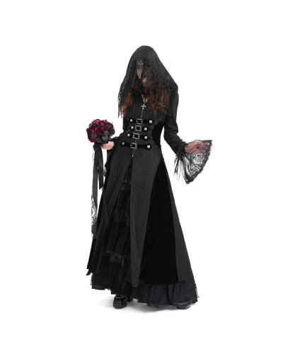 Chaqueta Negra con Flecos