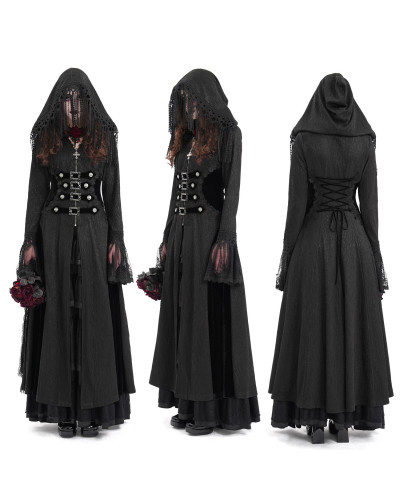 Black Jacket with Fringes