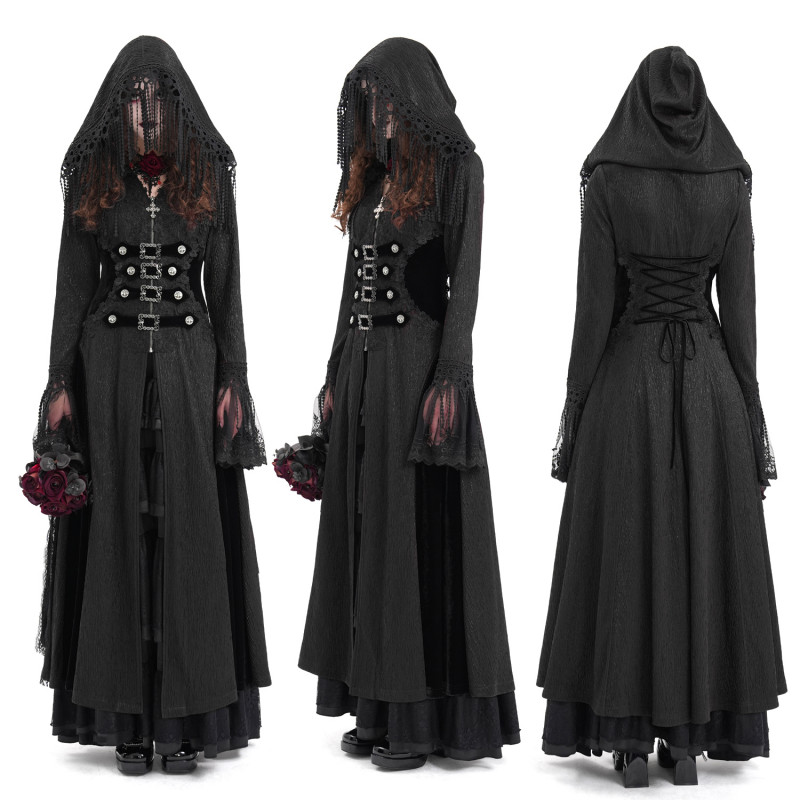 Chaqueta Negra con Flecos