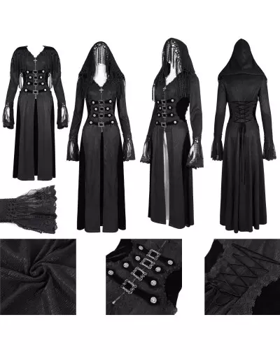 Black Jacket with Fringes from Devil Fashion Brand at €136.00