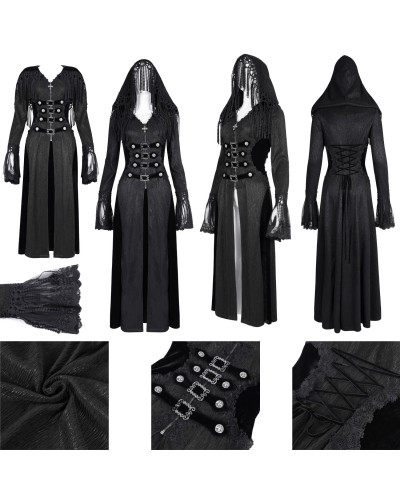 Chaqueta Negra con Flecos