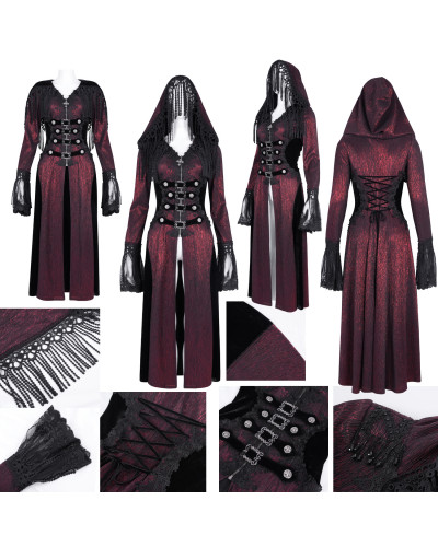 Chaqueta Roja con Flecos