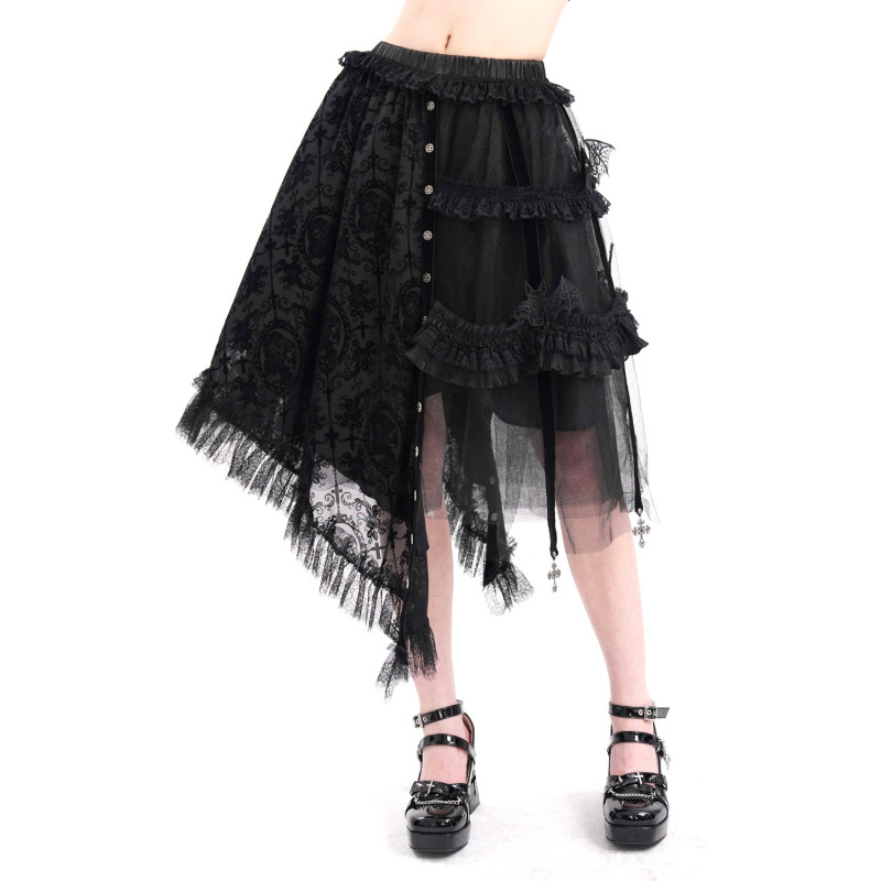 Asymmetric Open Skirt