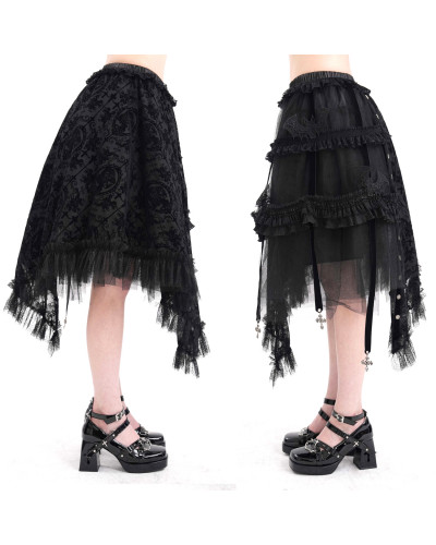 Asymmetric Open Skirt