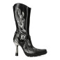 Bottines New Rock avec Flammes Bottines New Rock avec Flammes