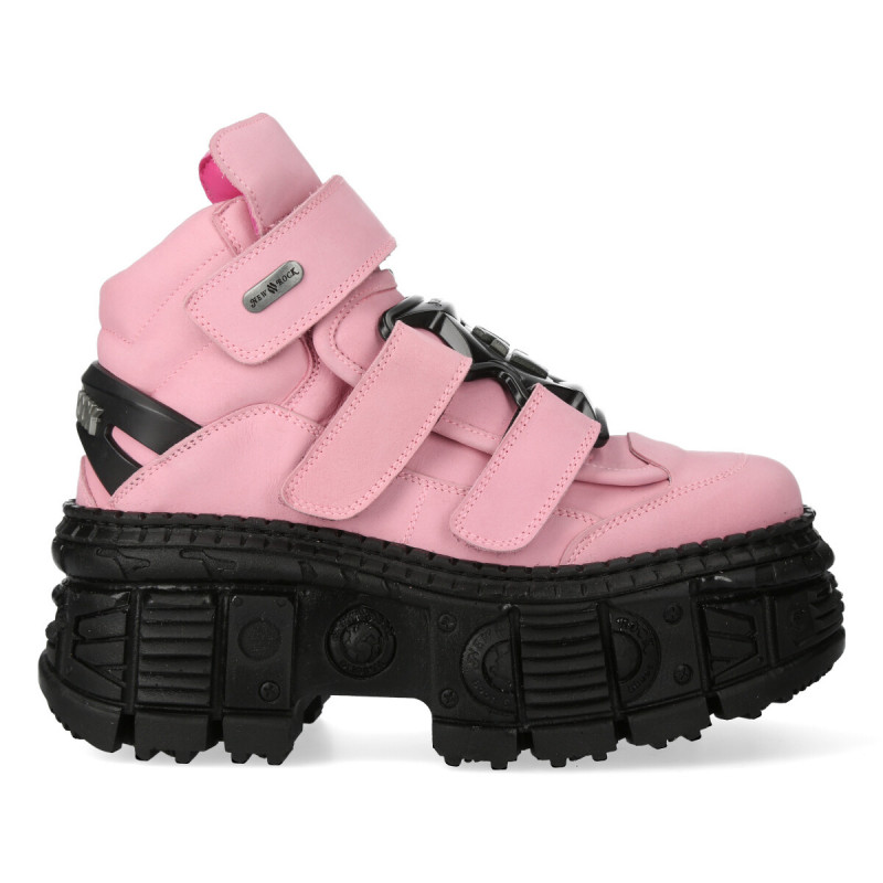 Zapatos New Rock Unisex Rosas
