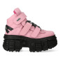 Zapatos New Rock Unisex Rosas Zapatos New Rock Unisex Rosas