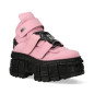 Zapatos New Rock Unisex Rosas Zapatos New Rock Unisex Rosas