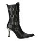 Bottes New Rock à Talons Métalliques