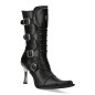 Bottes New Rock à Talons Métalliques