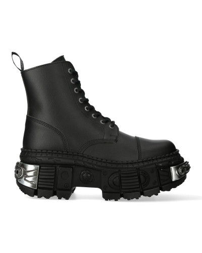 Botines New Rock Unisex de Cuero Sintético