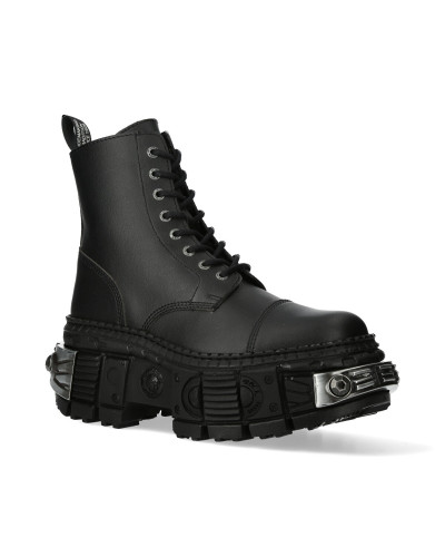 Botines New Rock Unisex de Cuero Sintético