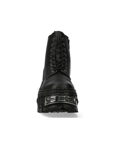 Botines New Rock Unisex de Cuero Sintético