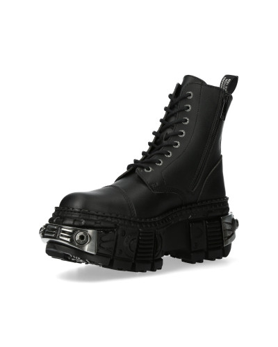 Botines New Rock Unisex de Cuero Sintético