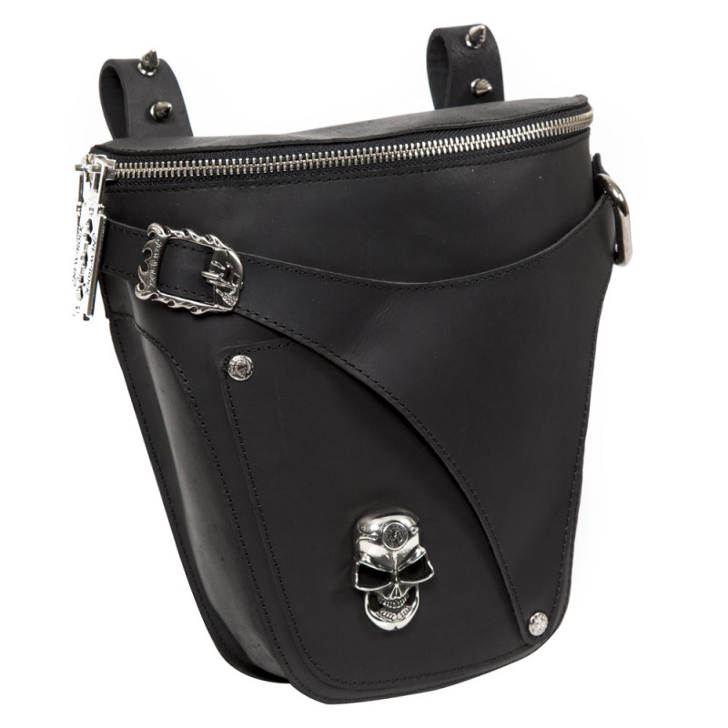 New Rock Leather Fanny Pack