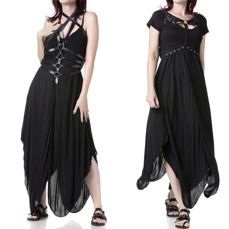 Long Dress with Straps