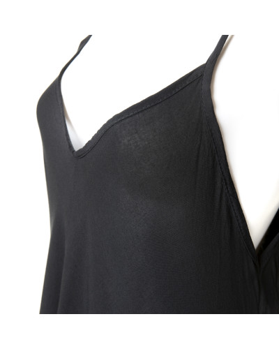 Vestido Largo de Tirantes