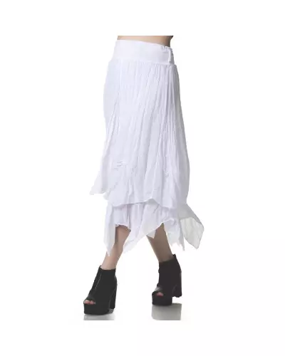 White Skirt with Spikes from Style Brand at €15.00