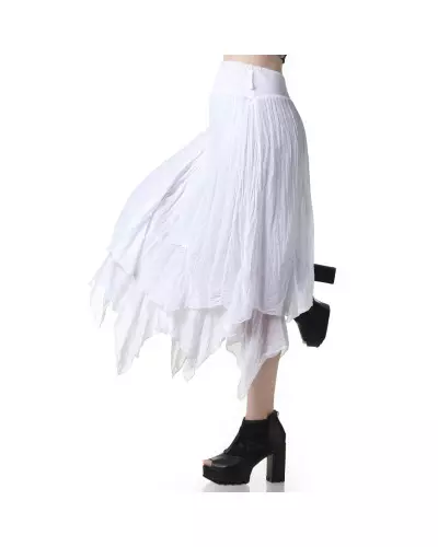 White Skirt with Spikes from Style Brand at €15.00