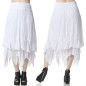 White Skirt with Spikes White Skirt with Spikes