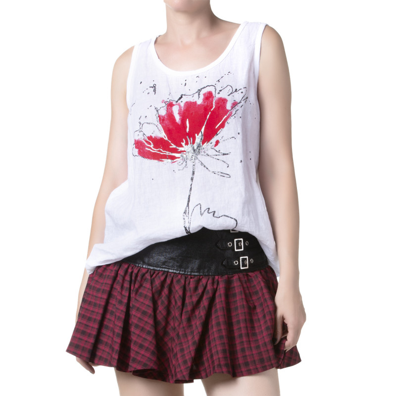 Camiseta Tirantes Lino