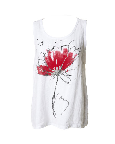 Camiseta Tirantes Lino