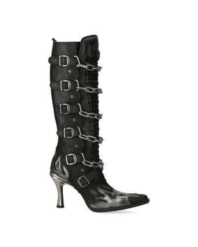 Botas New Rock con Cadenas