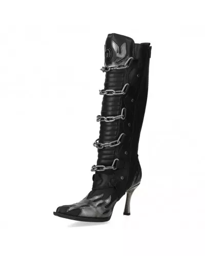 New Rock Boots with Chains from New Rock Brand at €265.00