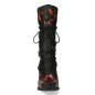 Bottes New Rock avec Flammes et Boucles Bottes New Rock avec Flammes et Boucles