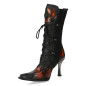 New Rock Boots with Flames and Buckles New Rock Boots with Flames and Buckles