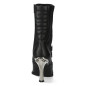 Bottes New Rock avec Talon Métallique et Boucles Bottes New Rock avec Talon Métallique et Boucles