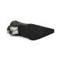New Rock Stiefel mit Metallic-Absatz und Schnallen New Rock Stiefel mit Metallic-Absatz und Schnallen