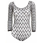 Gitternetz-Bodysuit Gitternetz-Bodysuit