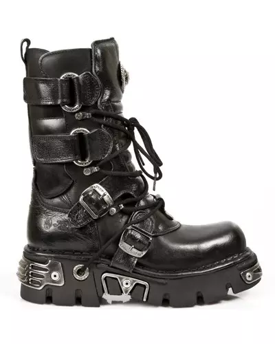 Botas New Rock Unisex con Hebillas