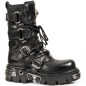 New Rock Bottes Unisexes avec Boucles New Rock Bottes Unisexes avec Boucles