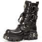 New Rock Bottes Unisexes avec Boucles New Rock Bottes Unisexes avec Boucles