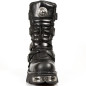 New Rock Bottes Unisexes avec Boucles New Rock Bottes Unisexes avec Boucles
