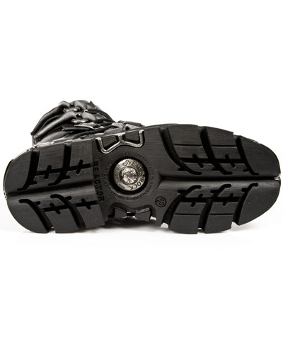 New Rock Bottes Unisexes avec Boucles