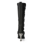 Black New Rock Boots with Metallic Heels Black New Rock Boots with Metallic Heels