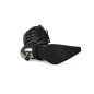 Black New Rock Boots with Metallic Heels Black New Rock Boots with Metallic Heels