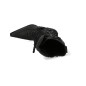Black New Rock Boots with Metallic Heels Black New Rock Boots with Metallic Heels