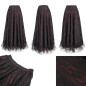 Roter Rock mit Schwarzer Spitze Roter Rock mit Schwarzer Spitze