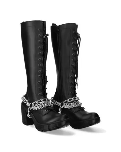 New Rock Boots with Chains from New Rock Brand at €299.00