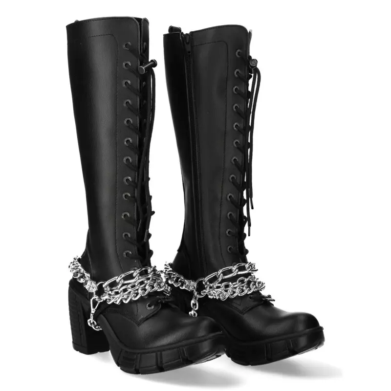 New Rock Boots with Chains from New Rock Brand at €299.00