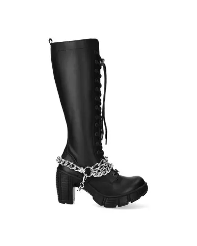 New Rock Boots with Chains from New Rock Brand at €299.00