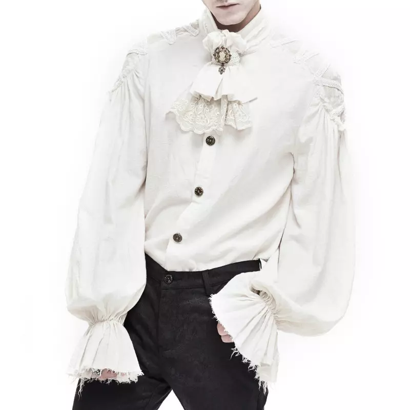 White Shirt for Men from Devil Fashion Brand at €63.78