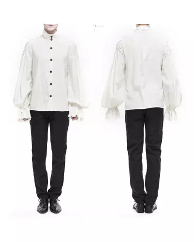 White Shirt for Men from Devil Fashion Brand at €63.78