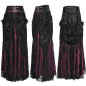 High Red Skirt with Lace High Red Skirt with Lace