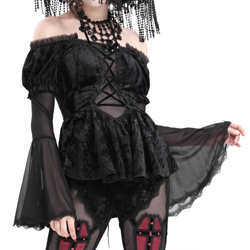 Elegant T-Shirt with Tulle