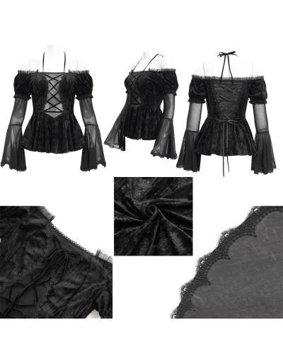 Elegant T-Shirt with Tulle